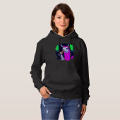 Llama Eating Pizza Cool Pizza Llamas 1 Hoodie (Voorkant volledig)