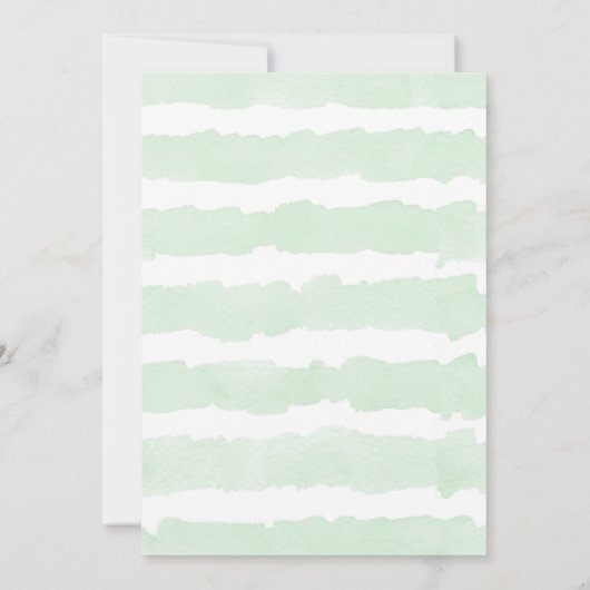 Llama en cactus jongen baby shower kaart (Achterkant)