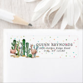 Llama | Étiquette d'adresse de retour (En situation)