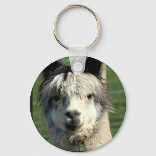 Llama Face Sleutelhanger