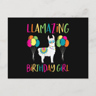 Llama Feestje Alpaca Briefkaart