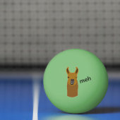 Llama Funny Face Pingpongballen (Net)
