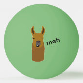 Llama Funny Face Pingpongballen (Voorkant)
