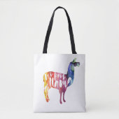 Llama. Geen Probllama. Geen prob-lama. Funny Sayin Draagtas (Voorkant)