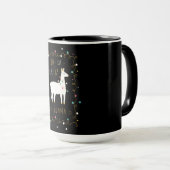 Llama Gift | Llama Sing Funny Mok (Voorkant rechts)