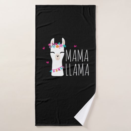 Llama Gift | Mama Llama Badhanddoek (Badhanddoek)