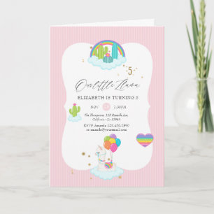 Llama Girl 5th Birthday Party