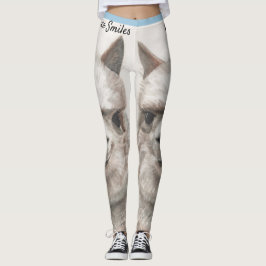 Llama glimlacht Leggings voor de oorspronkelijke k