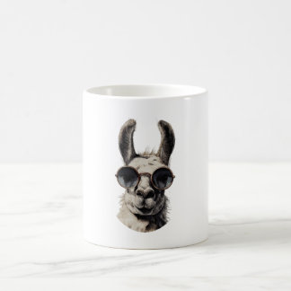 Llama Grappig Gezicht Koffiemok