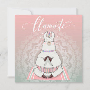 Llama Holiday Card Feestdagenkaart