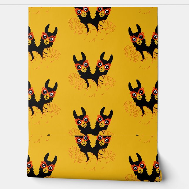 Llama Home Decor Behang (Afrollen)