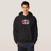 Llama I Gotta Whole Llama Love For You Leuke Liefh Hoodie (Voorkant volledig)