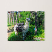 Llama Idaho Jigsaw Puzzle (Horizontal)
