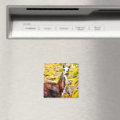 Llama in het Andesgebergte Peru Magneet (Insitu (Vaatwasser))