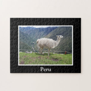 Llama Inca Trail Cusco Peru Andes Mountains Inka Legpuzzel