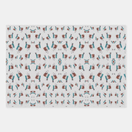 Llama Inpakpapier Vel