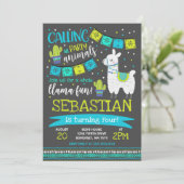 Llama Invitation Anniversaire Toute la Llama Fun P (Debout devant)