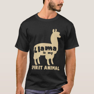 Llama Is Mijn Geestdier Llama's Alpaca Liefhebber T-shirt