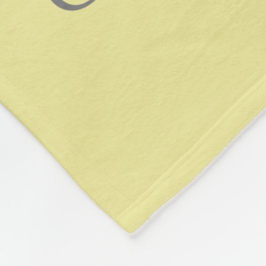 Llama jaune et blanc avec fleurs Couverture bébé (Coin)