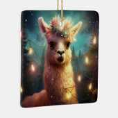 Llama Joyeux ornement de Noël, Pet Lover cadeau (Droite)