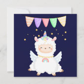 Llama Kerstkaart (Voorkant)