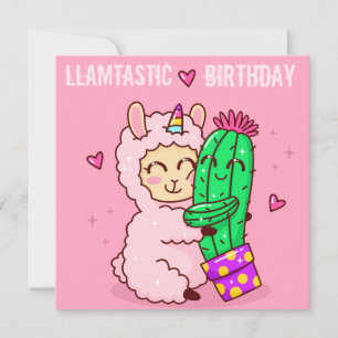 Llama Kerstkaart