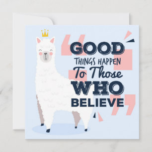 Llama Kerstkaart