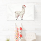 Llama Kerstlichtjes Robuuste Dierenliefhebber Alpa Spandoek (Insitu)