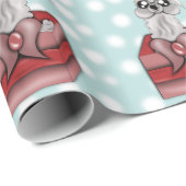 Llama Kerstmis Cadeaupapier (Rol Hoek)