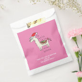 Llama Kerstmis Kinder Cute Funny Bedankzakje (Gezegeld)