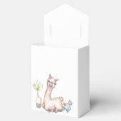 Llama Kids Birthday Party Bedankdoosjes (Geopend)