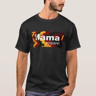 Llama kleding Andean Cusco patroon T-shirt