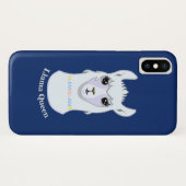 Llama Koningin Case-Mate iPhone Case (Achterkant (horizontaal))
