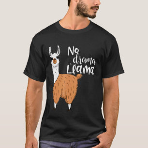 Llama kostuum Llama pyjama geen drama Llama T-shirt