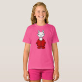 llama lama rode pajama shirt (Voorkant volledig)