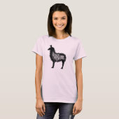 LLAMA LAND, Rhonda T-shirt (Voorkant volledig)