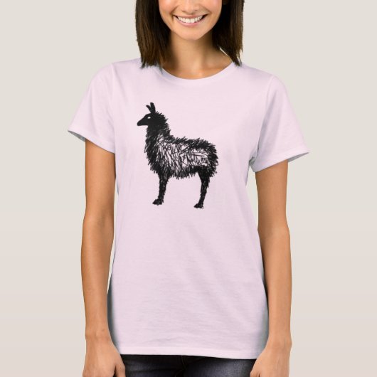 LLAMA LAND, Rhonda T-shirt (Voorkant)