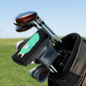 Llama Laughing Emoji Golfheadcover (Insitu)