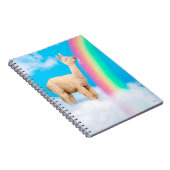 Llama Licking Rainbow Notitieboek (Rechterzijde)