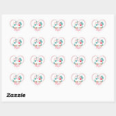Llama Liefde Hart Sticker (Vel)