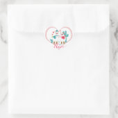 Llama Liefde Hart Sticker (Tas)