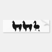 Llama Llama Duck Bumpersticker (Voorkant)