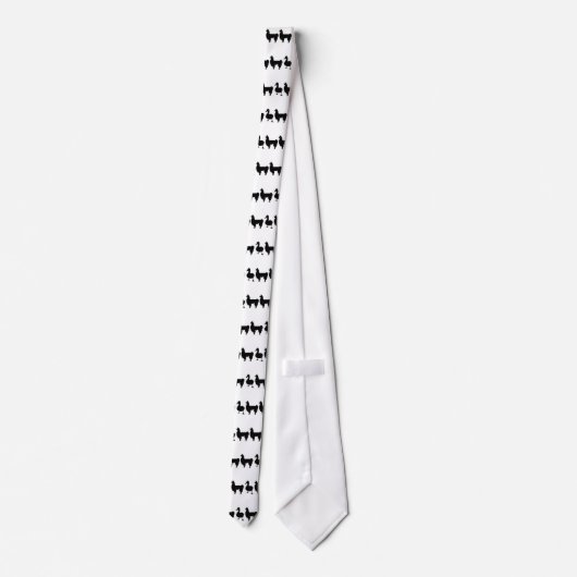 Llama Llama Duck Stropdas (Achterkant)