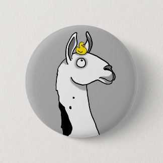 Llama Llama ...eend? Ronde Button 5,7 Cm