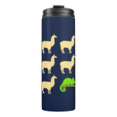 Llama Llama Llama Llama Thermosbeker (Voorkant)