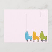 Llama Llove Briefkaart (Achterkant)