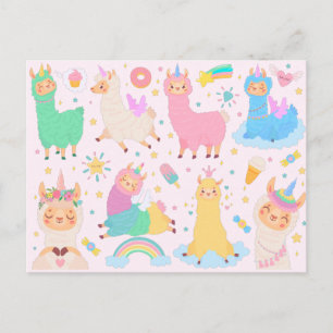 Llama Llove Briefkaart