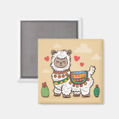 Llama Love Magneet (Voorkant / Achterkant)
