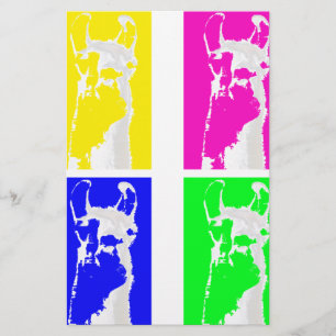 llama lover briefpapier schrijfpapier