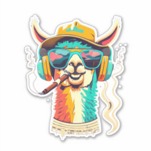 Llama Lovers Unite Shop onze Sticker